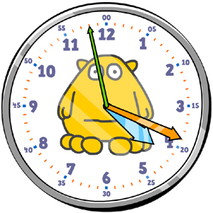 childs teaching clock
