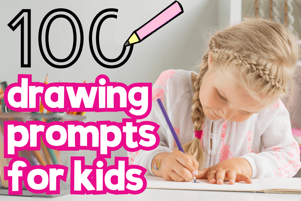 100 fun drawing prompts for kids