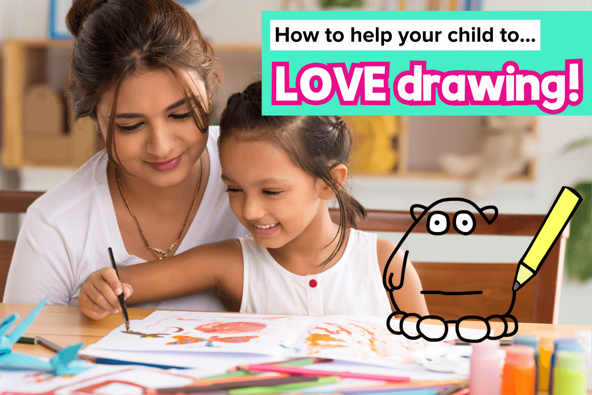 How to help your child to love drawing