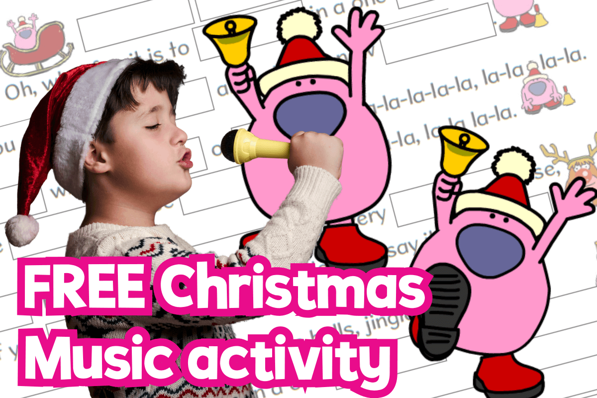 Christmas Music Activity for Kids: FREE Printable for Festive Fun!