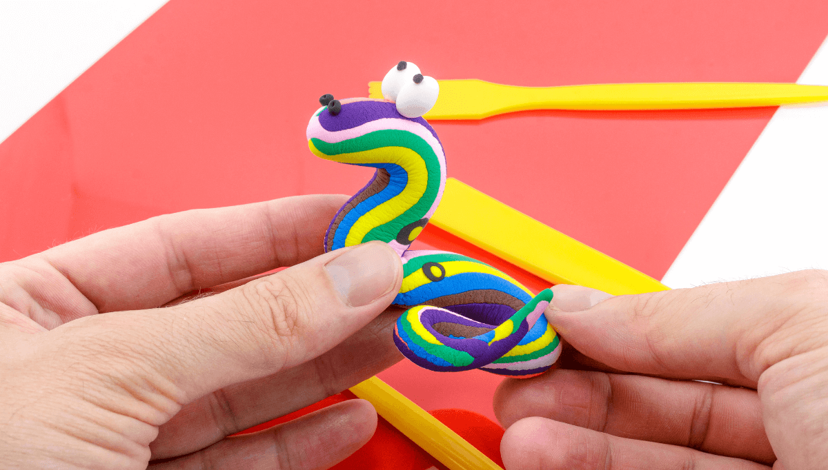 Year of the snake creative activity idea