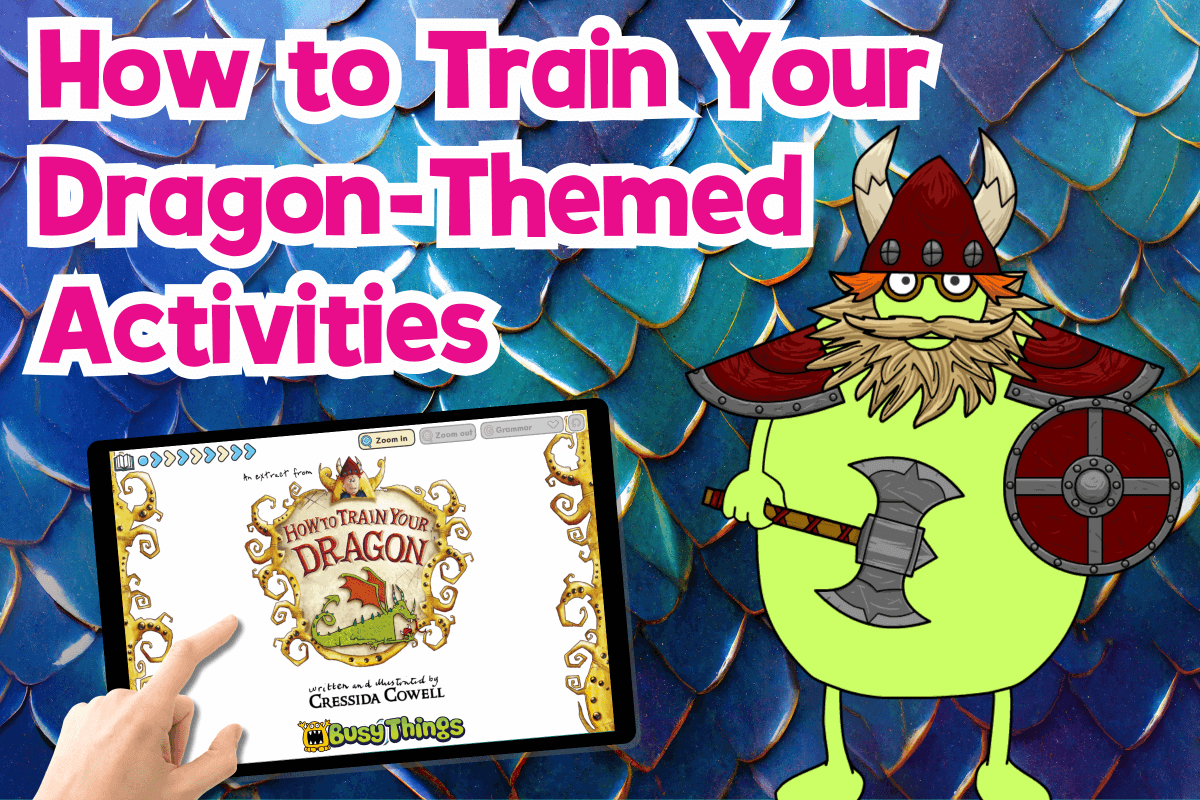 How to Train Your Dragon-Themed Activities for World Book Day!